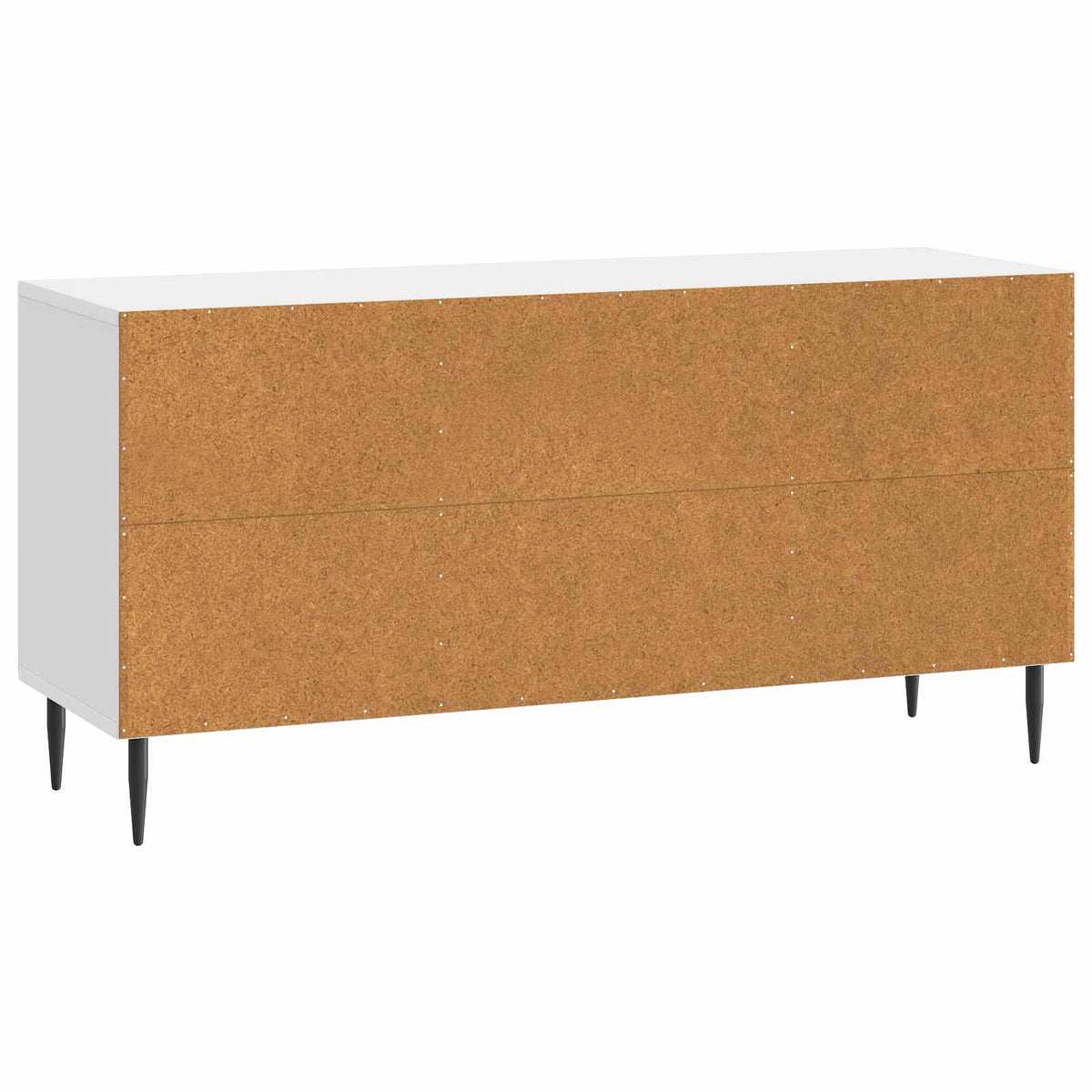 TV-skab Hvid højglans 102 x 34,5 x 50 cm Konstrueret træ