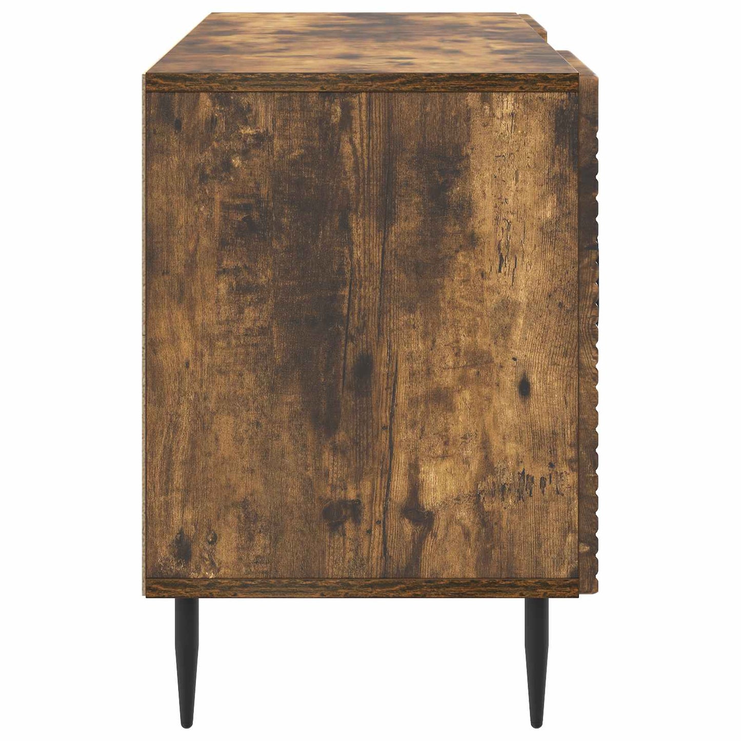 TV-skab Røget eg 102 x 34,5 x 50 cm Konstrueret træ