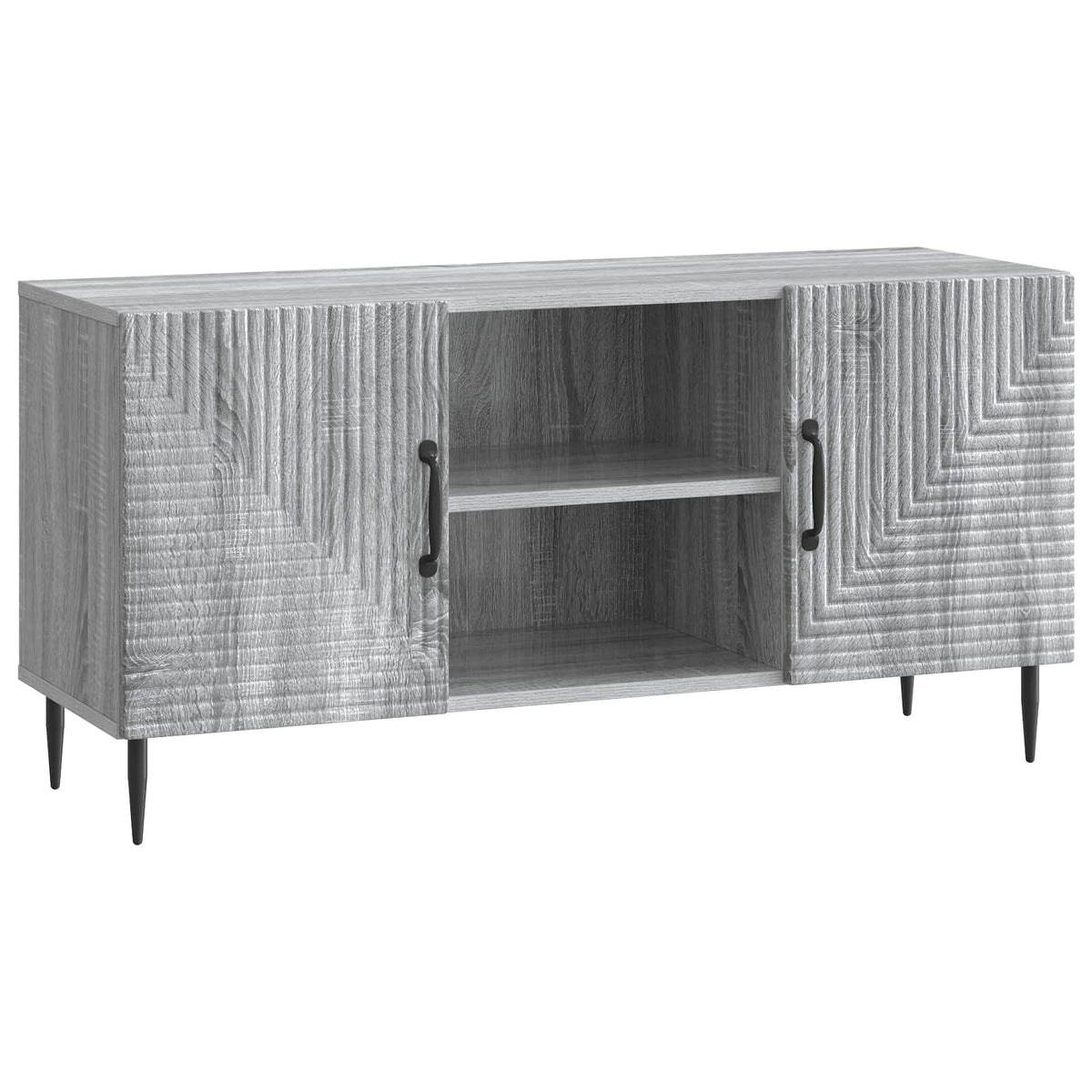 TV-skab Grå sonoma-eg 102 x 34,5 x 50 cm Konstrueret træ