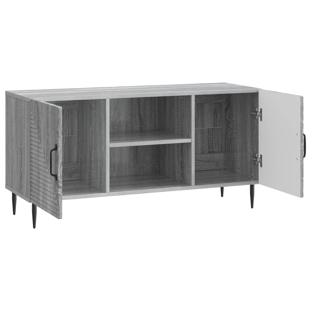 TV-skab Grå sonoma-eg 102 x 34,5 x 50 cm Konstrueret træ