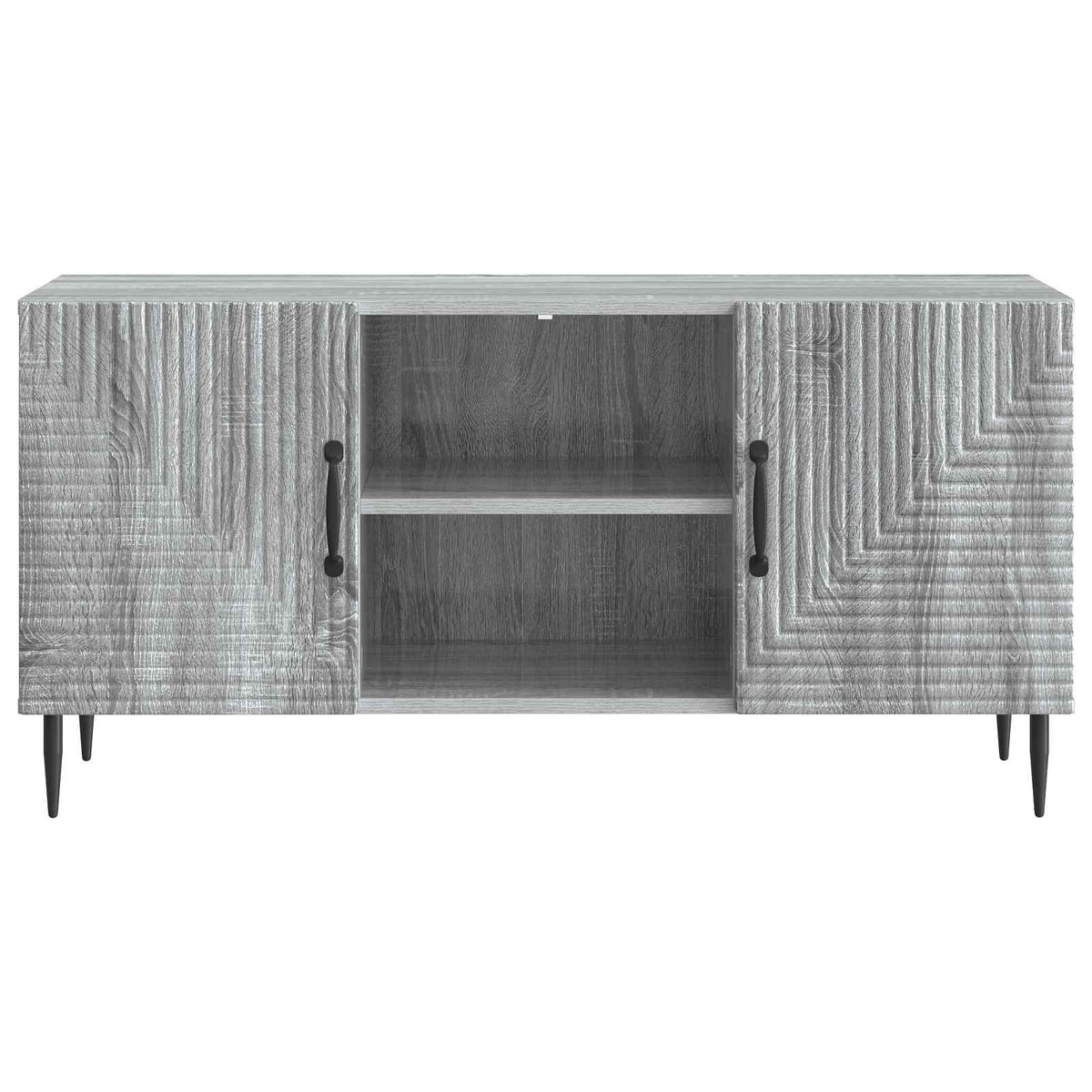TV-skab Grå sonoma-eg 102 x 34,5 x 50 cm Konstrueret træ