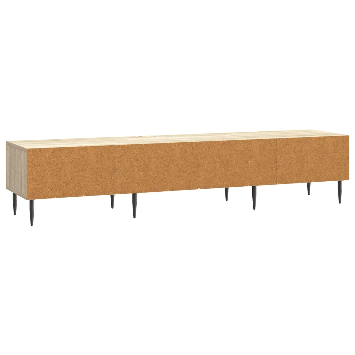 TV-skab med skuffe Sonoma-eg 147 x 34,5 x 30 cm Konstrueret træ