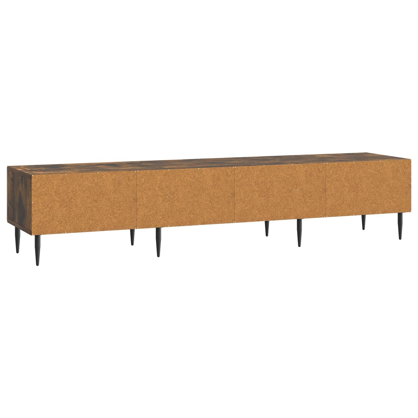 TV-skab med skuffe Røget eg 147 x 34,5 x 30 cm Konstrueret træ