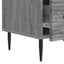TV-skab Grå sonoma-eg 147 x 34,5 x 30 cm Konstrueret træ