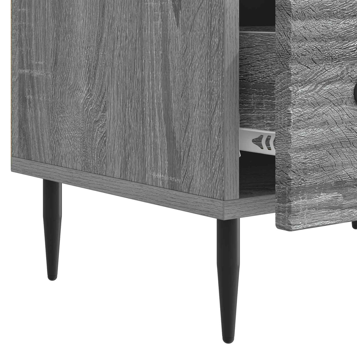 TV-skab Grå sonoma-eg 147 x 34,5 x 30 cm Konstrueret træ