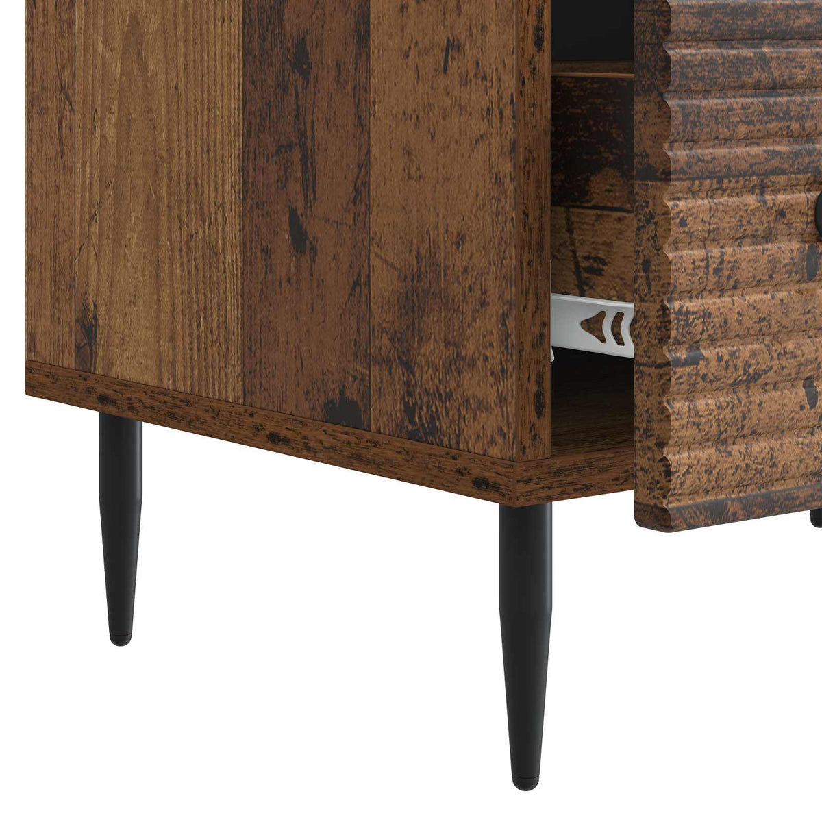 TV-skab Gammelt træ 147 x 34,5 x 30 cm Konstrueret træ
