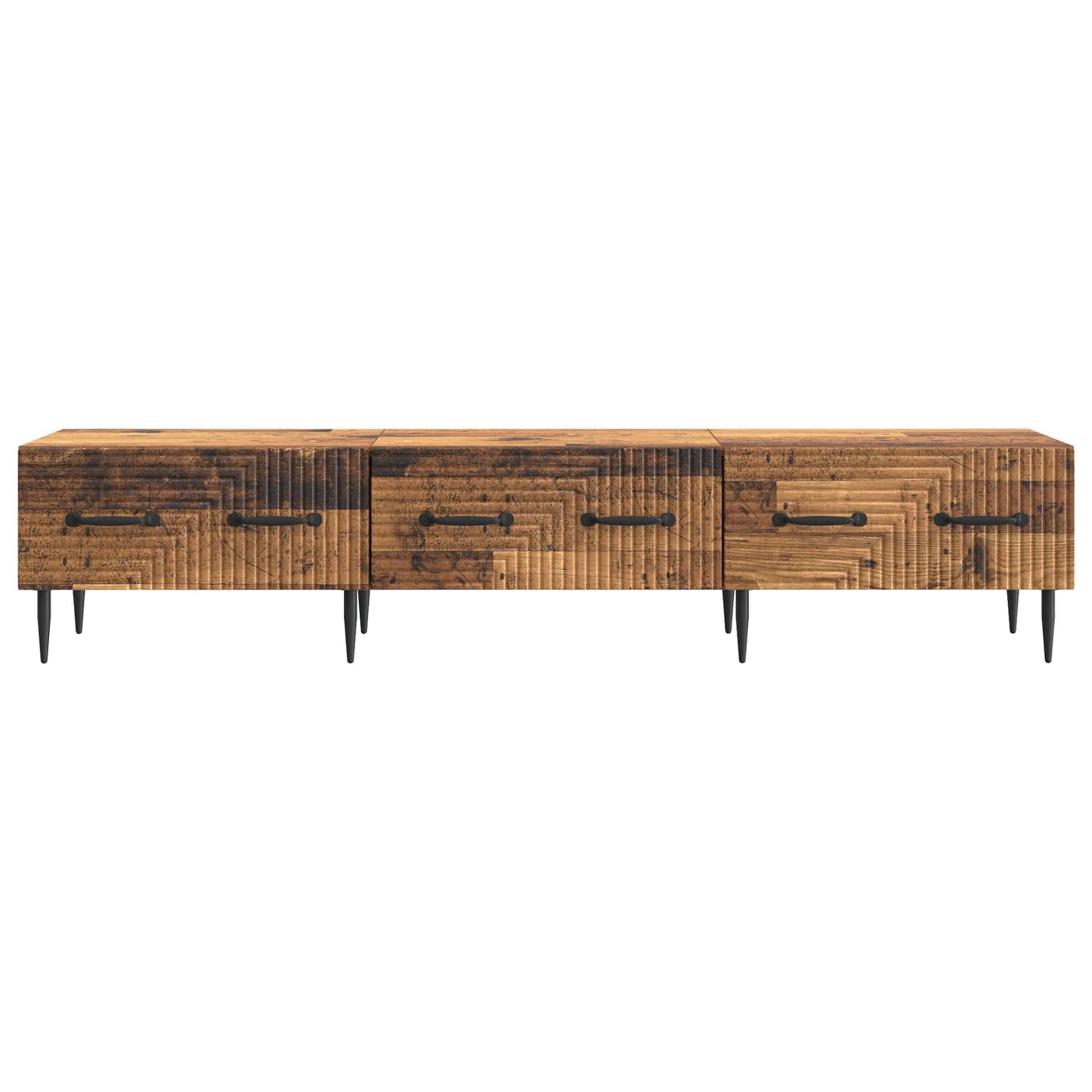 TV-skab Gammelt træ 147 x 34,5 x 30 cm Konstrueret træ