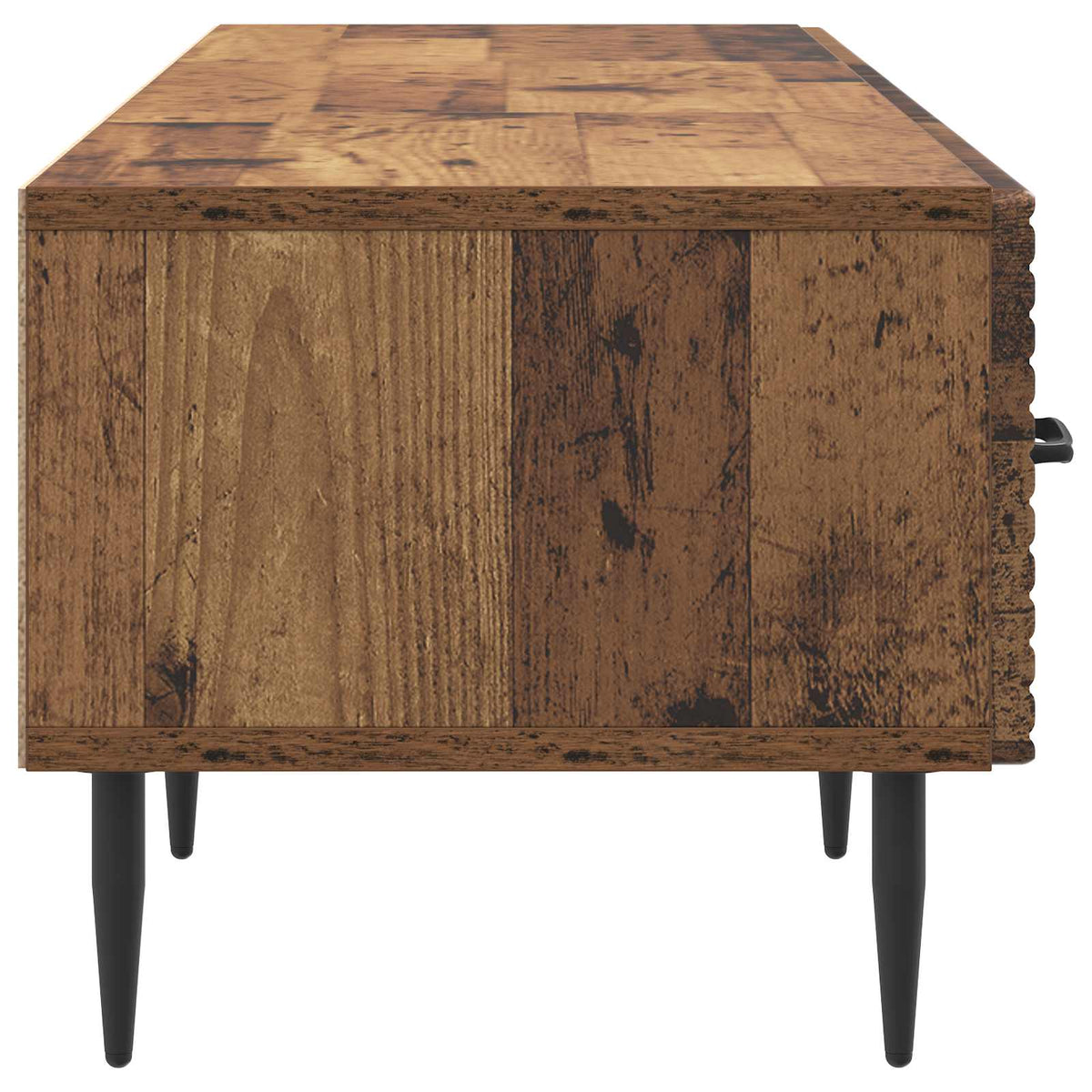 TV-skab Gammelt træ 147 x 34,5 x 30 cm Konstrueret træ