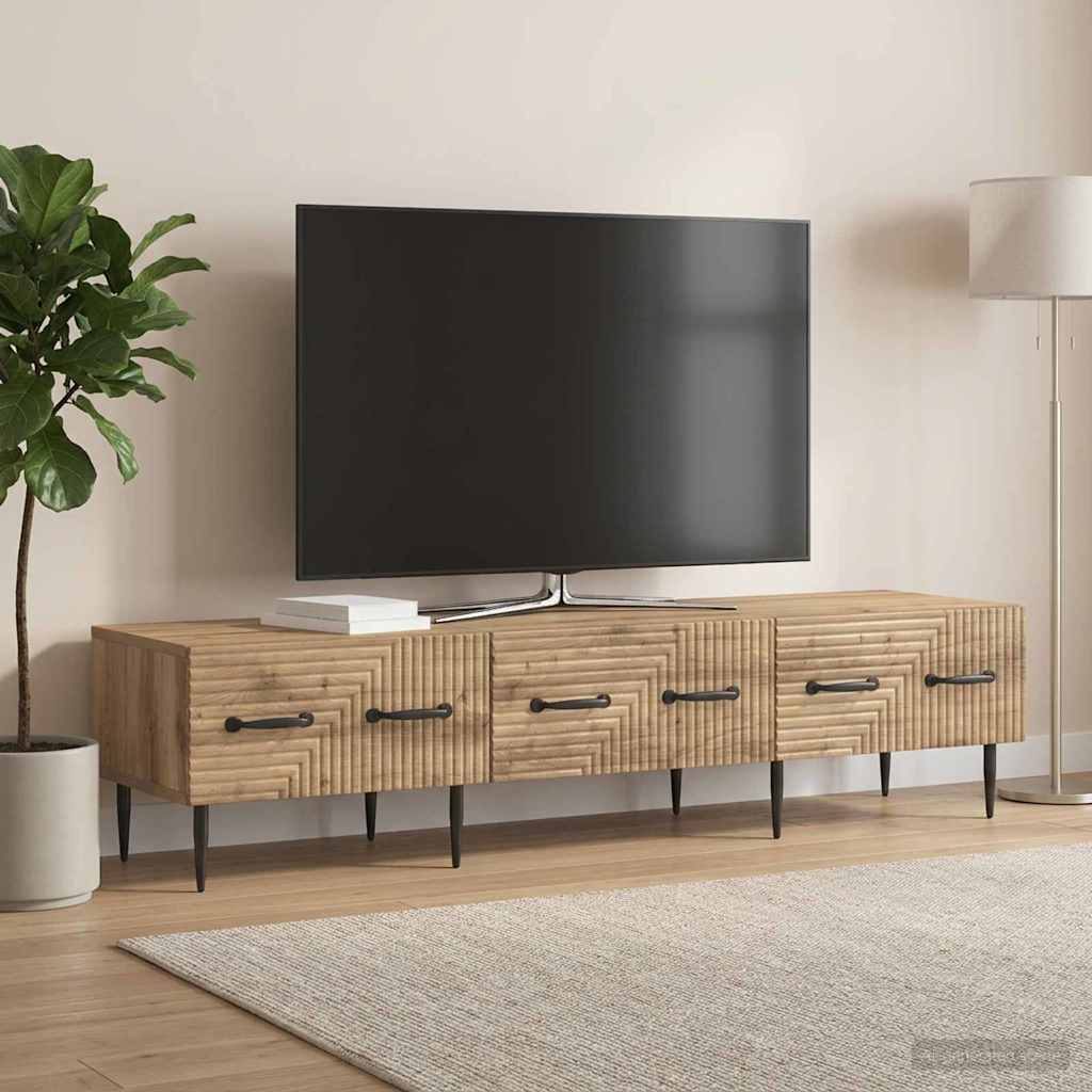 TV-skab 147 x 34,5 x 30 cm Artisan-eg Konstrueret træ