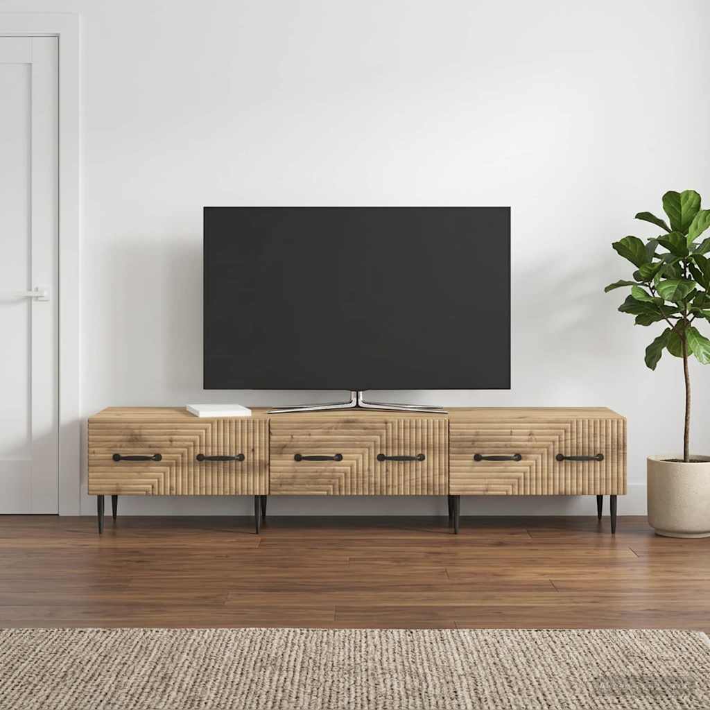 TV-skab 147 x 34,5 x 30 cm Artisan-eg Konstrueret træ
