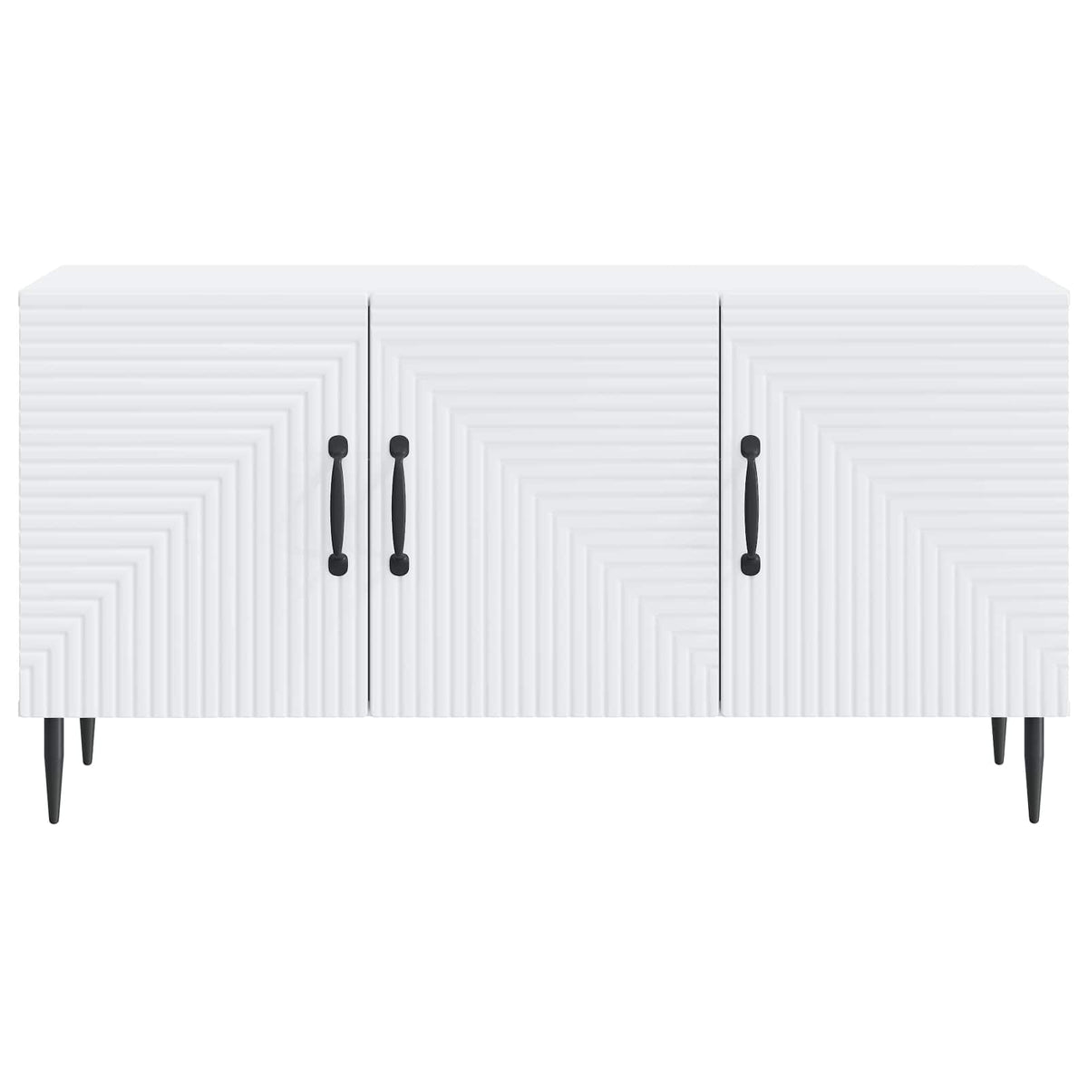 TV-skab Hvid 99 x 34,5 x 50 cm Konstrueret træ