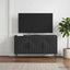 TV-skab Sort 99 x 34,5 x 50 cm Konstrueret træ