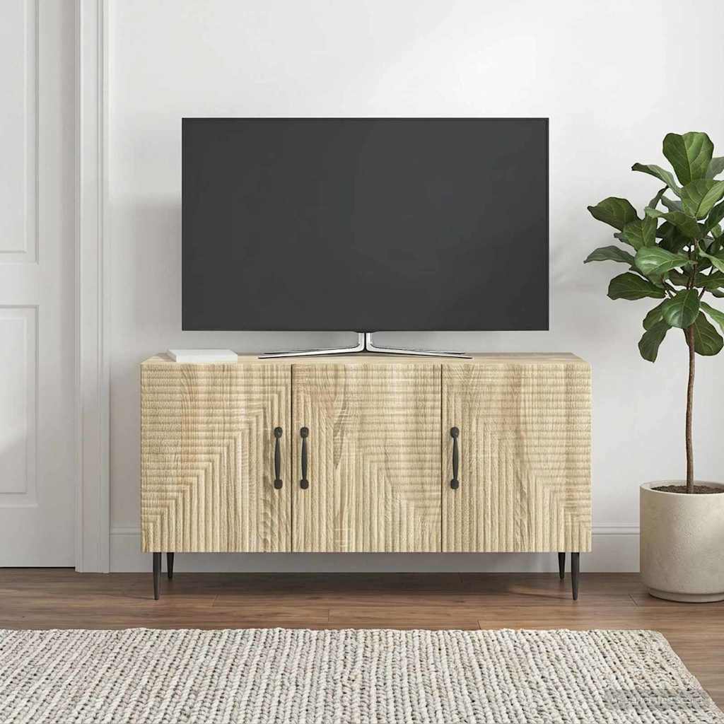 TV-skab Sonoma-eg 99 x 34,5 x 50 cm Konstrueret træ