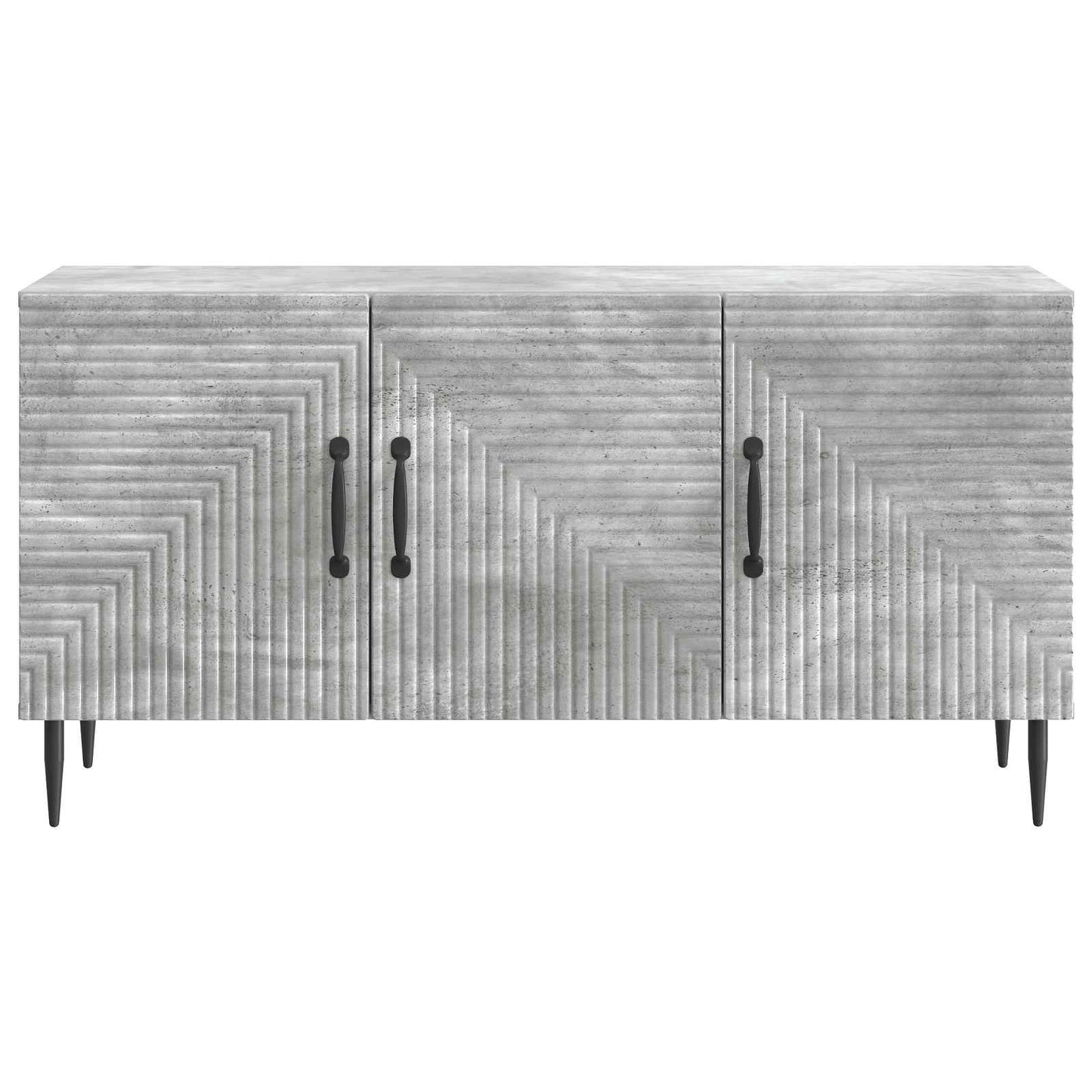 TV-skab Betongrå 99 x 34,5 x 50 cm Konstrueret træ