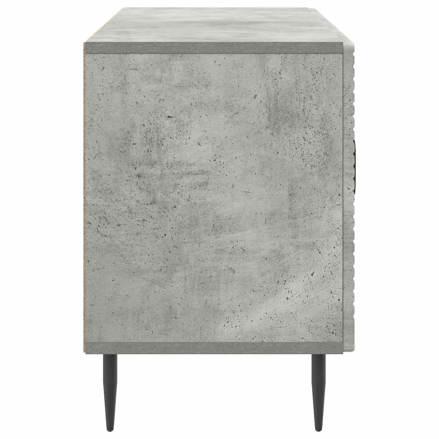 TV-skab Betongrå 99 x 34,5 x 50 cm Konstrueret træ