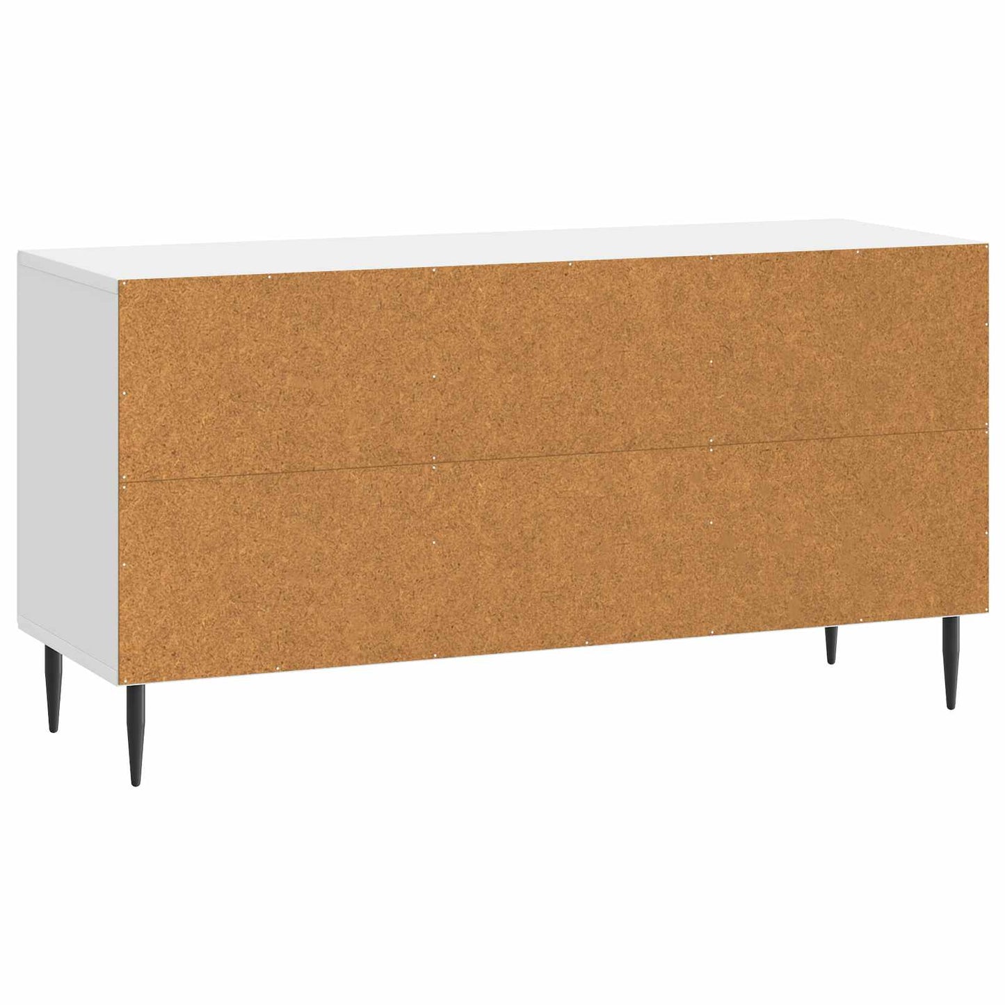 TV-skab Hvid højglans 99 x 34,5 x 50 cm Konstrueret træ