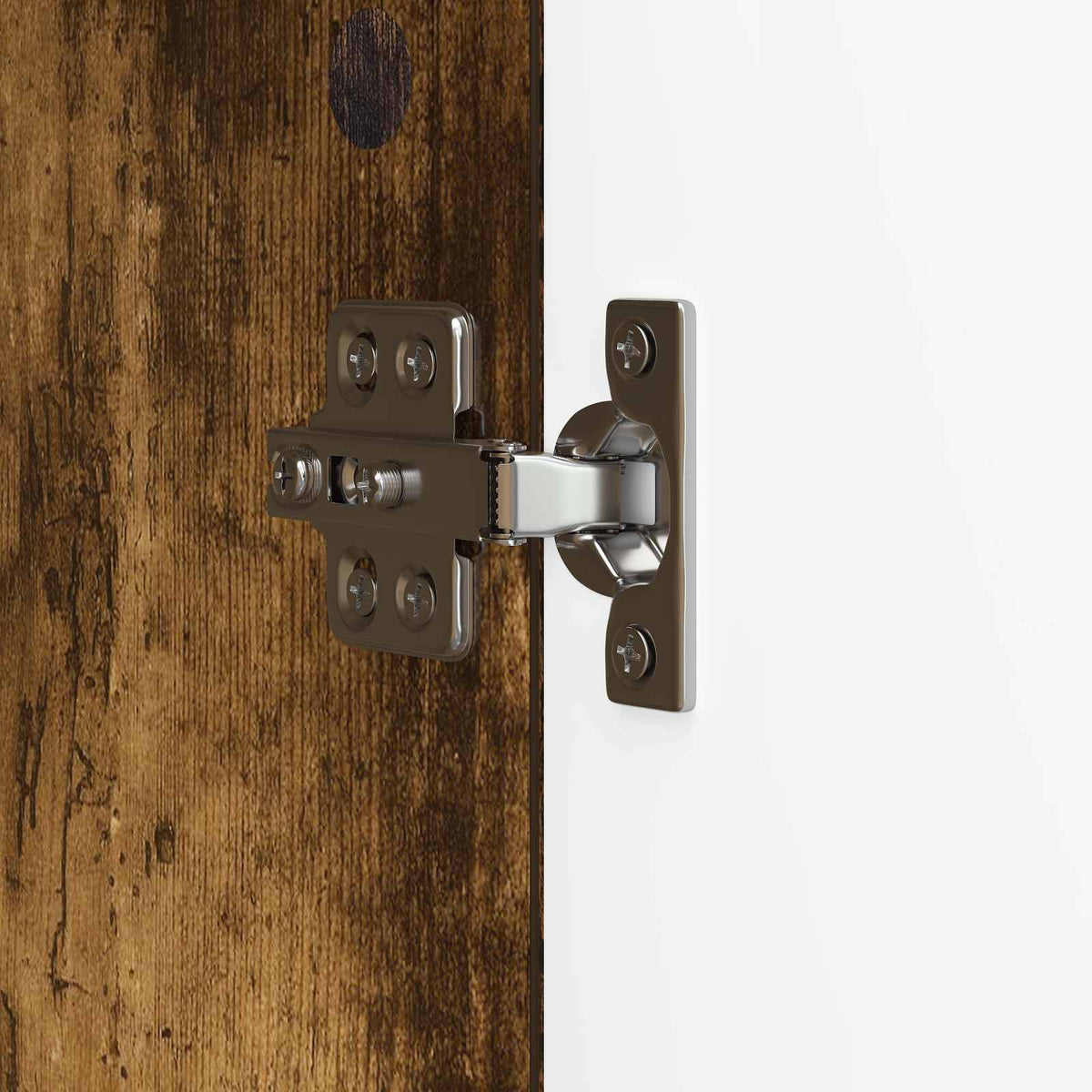 TV-skab Røget eg 99 x 34,5 x 50 cm Konstrueret træ