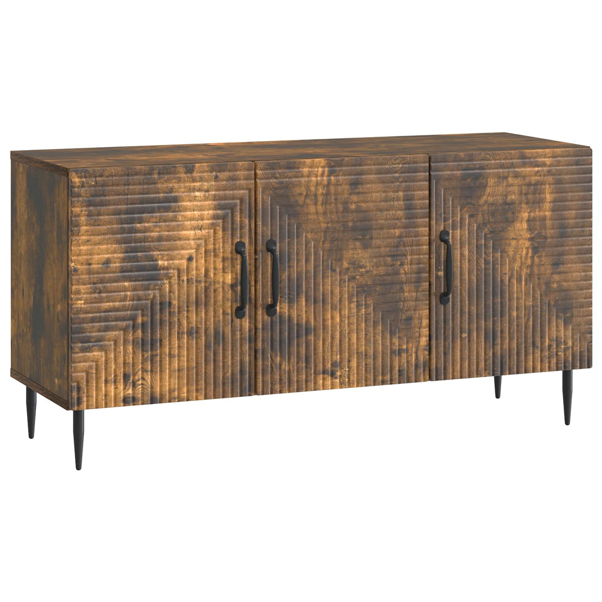TV-skab Røget eg 99 x 34,5 x 50 cm Konstrueret træ
