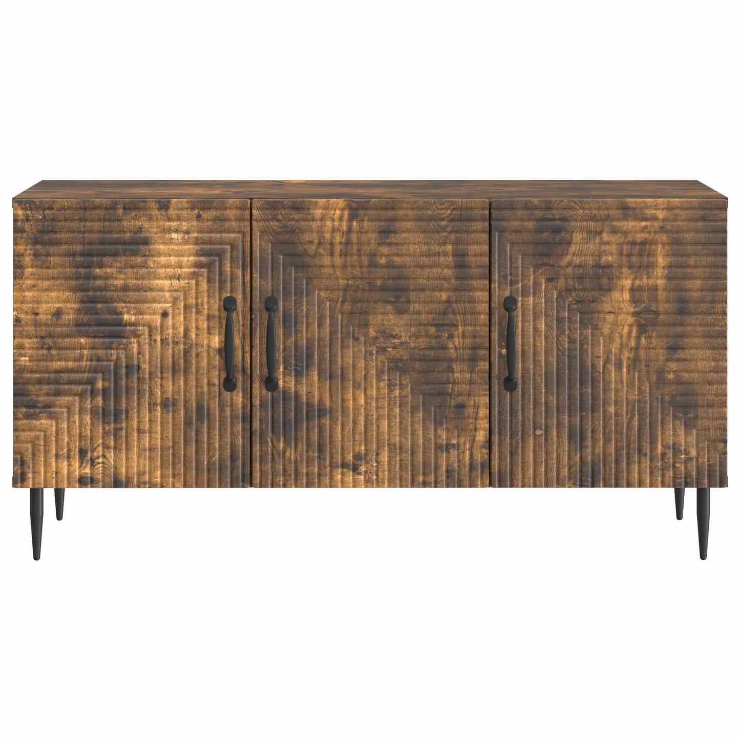 TV-skab Røget eg 99 x 34,5 x 50 cm Konstrueret træ