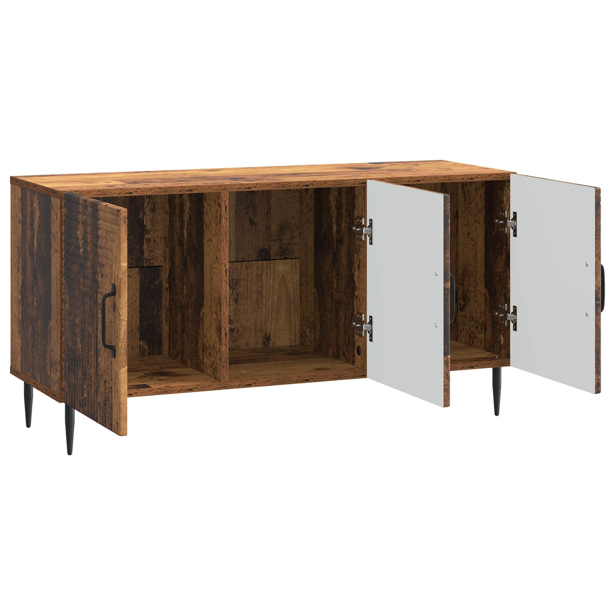 TV-skab Gammelt træ 99 x 34,5 x 50 cm Konstrueret træ