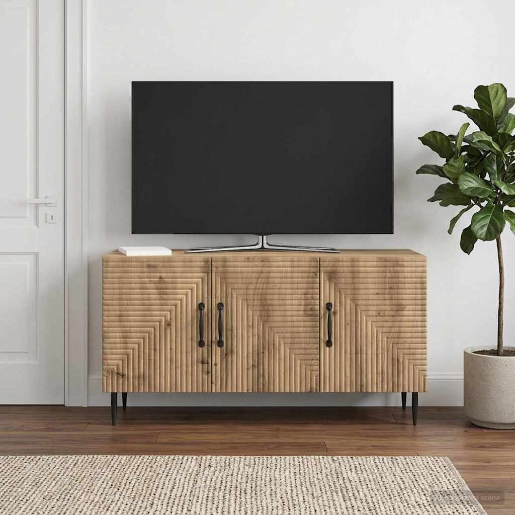 TV-skab 99 x 34,5 x 50 cm Artisan-eg Konstrueret træ