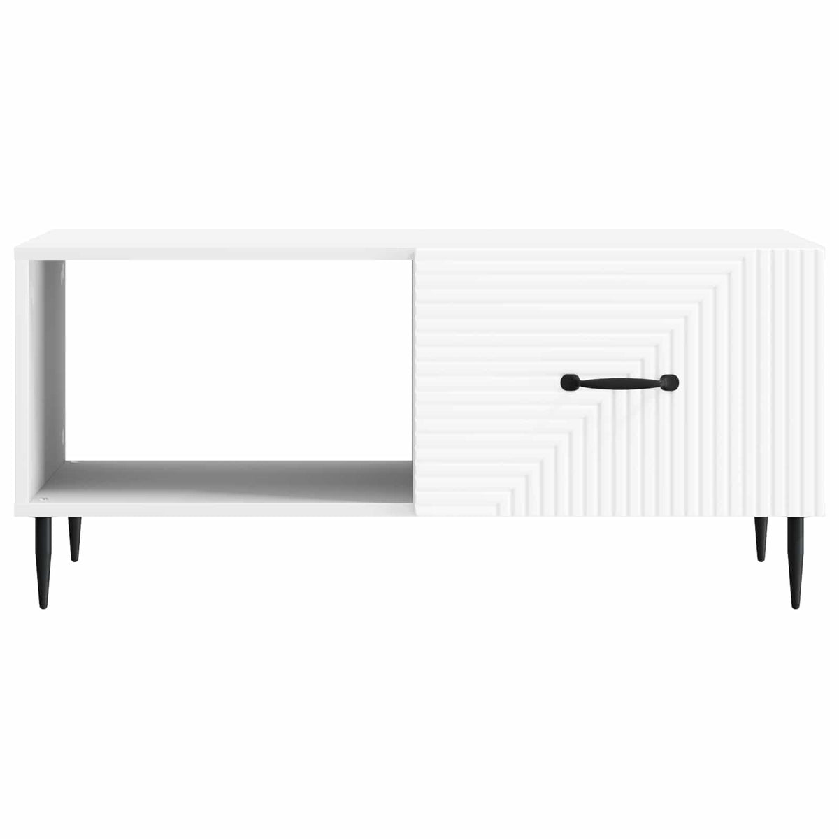 Sofabord Hvid 90 x 50 x 40 cm Konstrueret træ