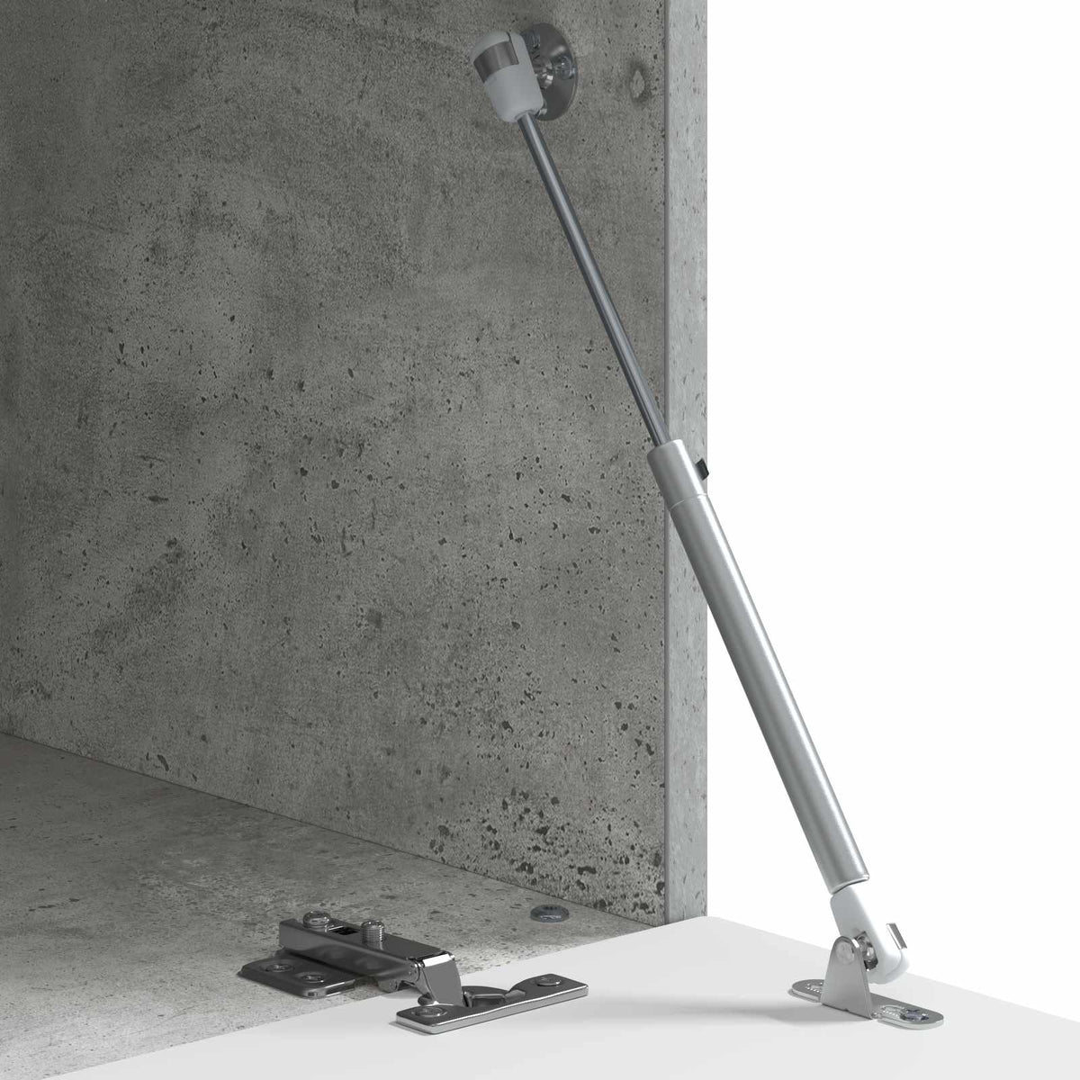 Sofabord Betongrå 90 x 50 x 40 cm Konstrueret træ