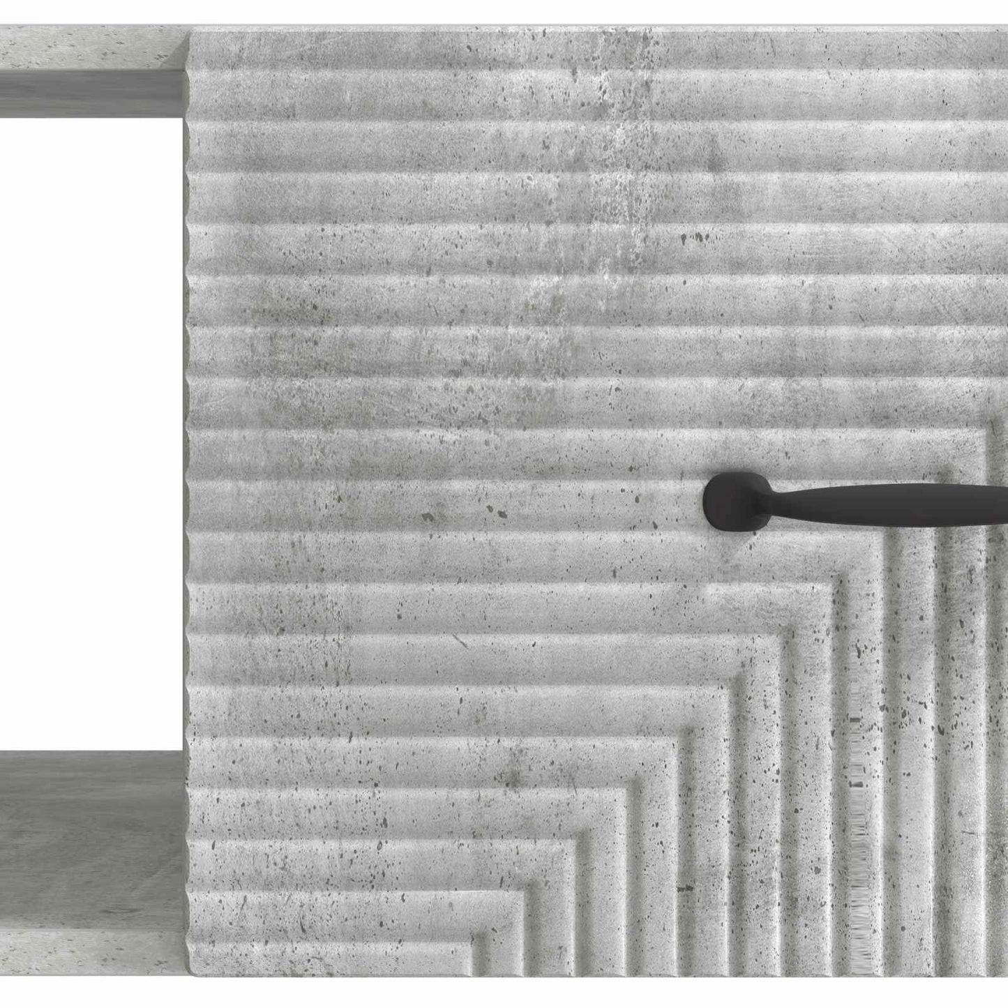 Sofabord Betongrå 90 x 50 x 40 cm Konstrueret træ