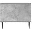 Sofabord Betongrå 90 x 50 x 40 cm Konstrueret træ