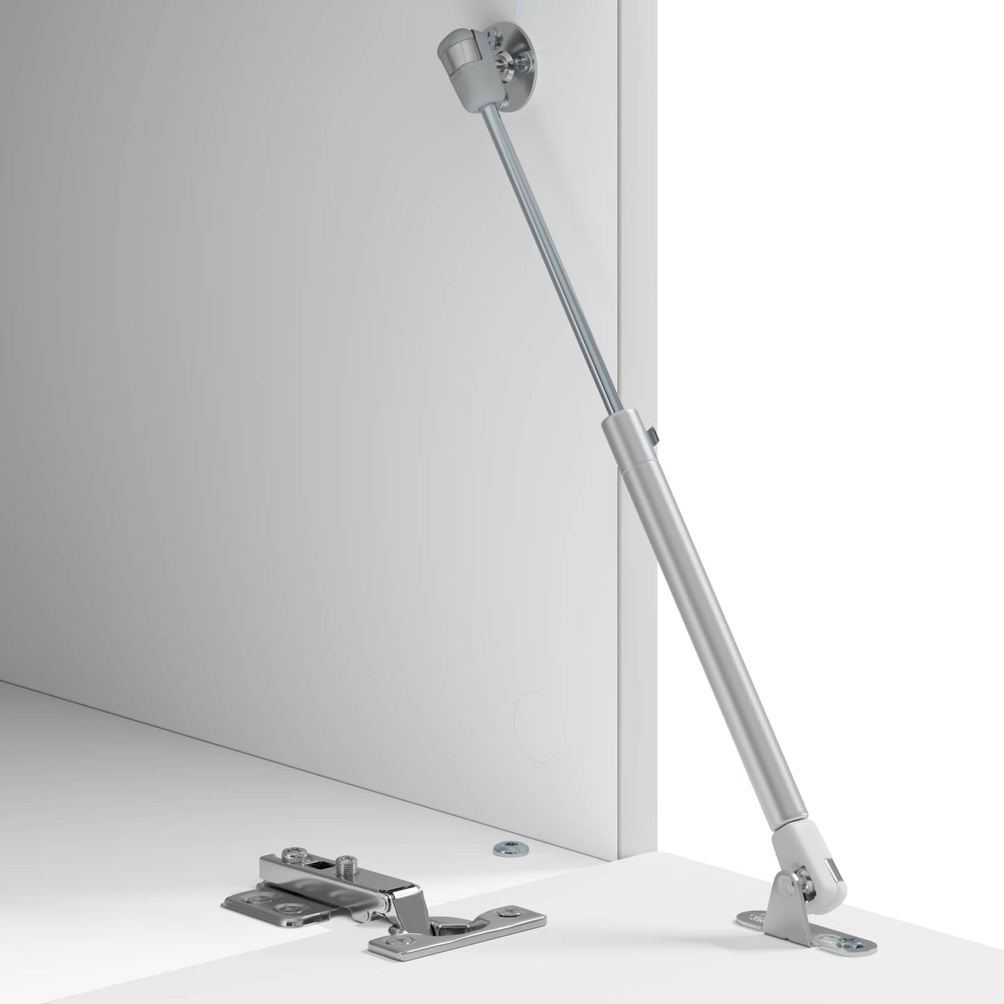 Sofabord Hvid højglans 90 x 50 x 40 cm Konstrueret træ