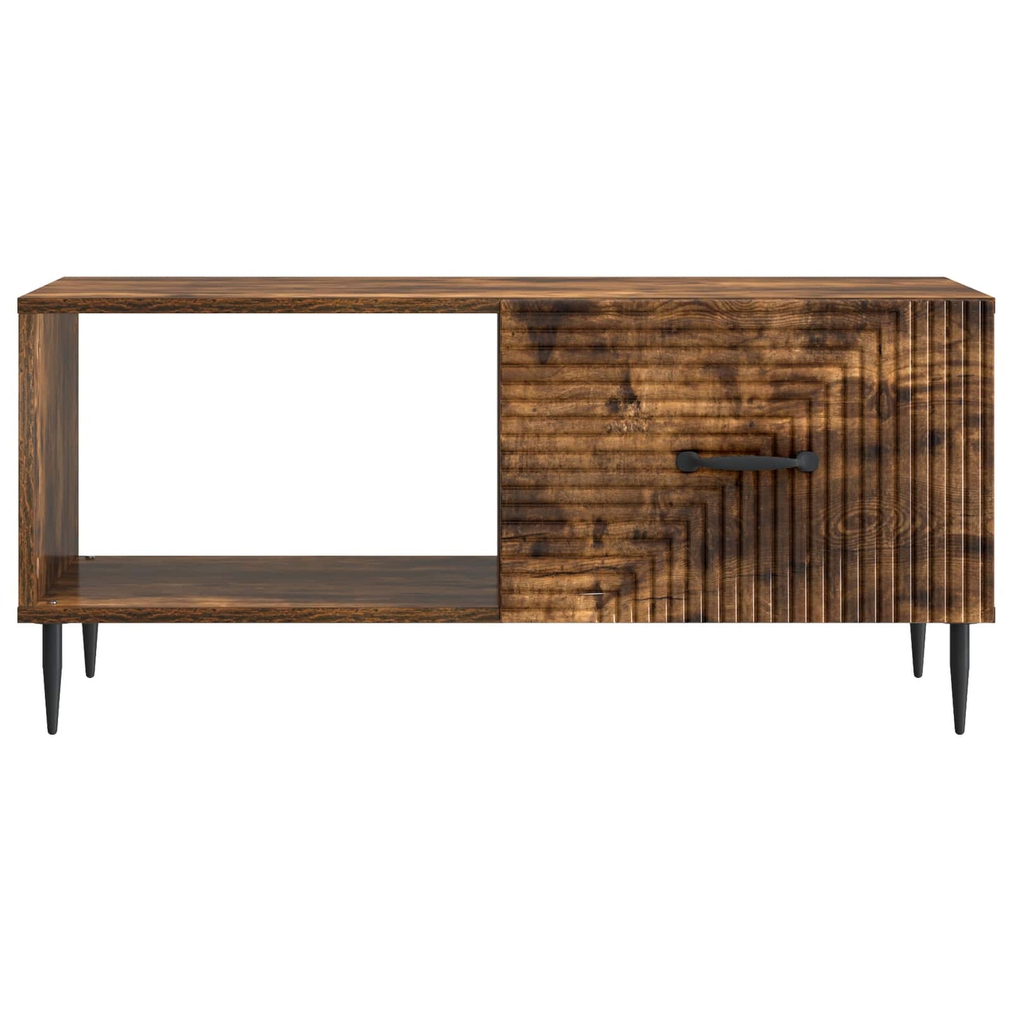 Sofabord Røget eg 90 x 50 x 40 cm Konstrueret træ