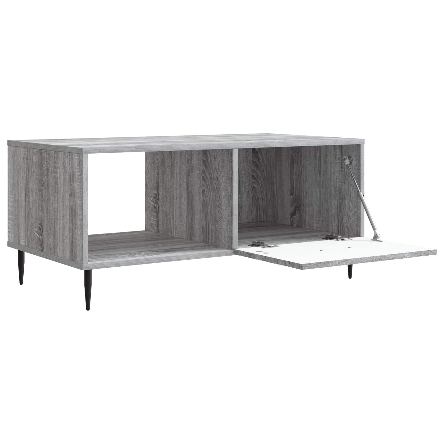 Sofabord Grå sonoma-eg 90 x 50 x 40 cm Konstrueret træ