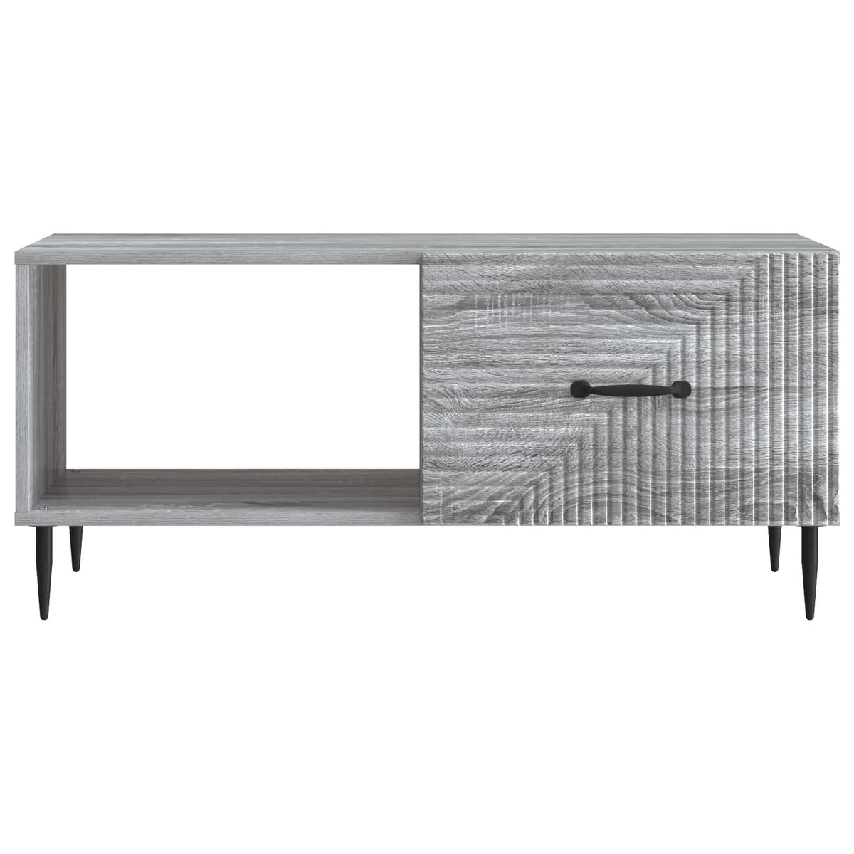 Sofabord Grå sonoma-eg 90 x 50 x 40 cm Konstrueret træ