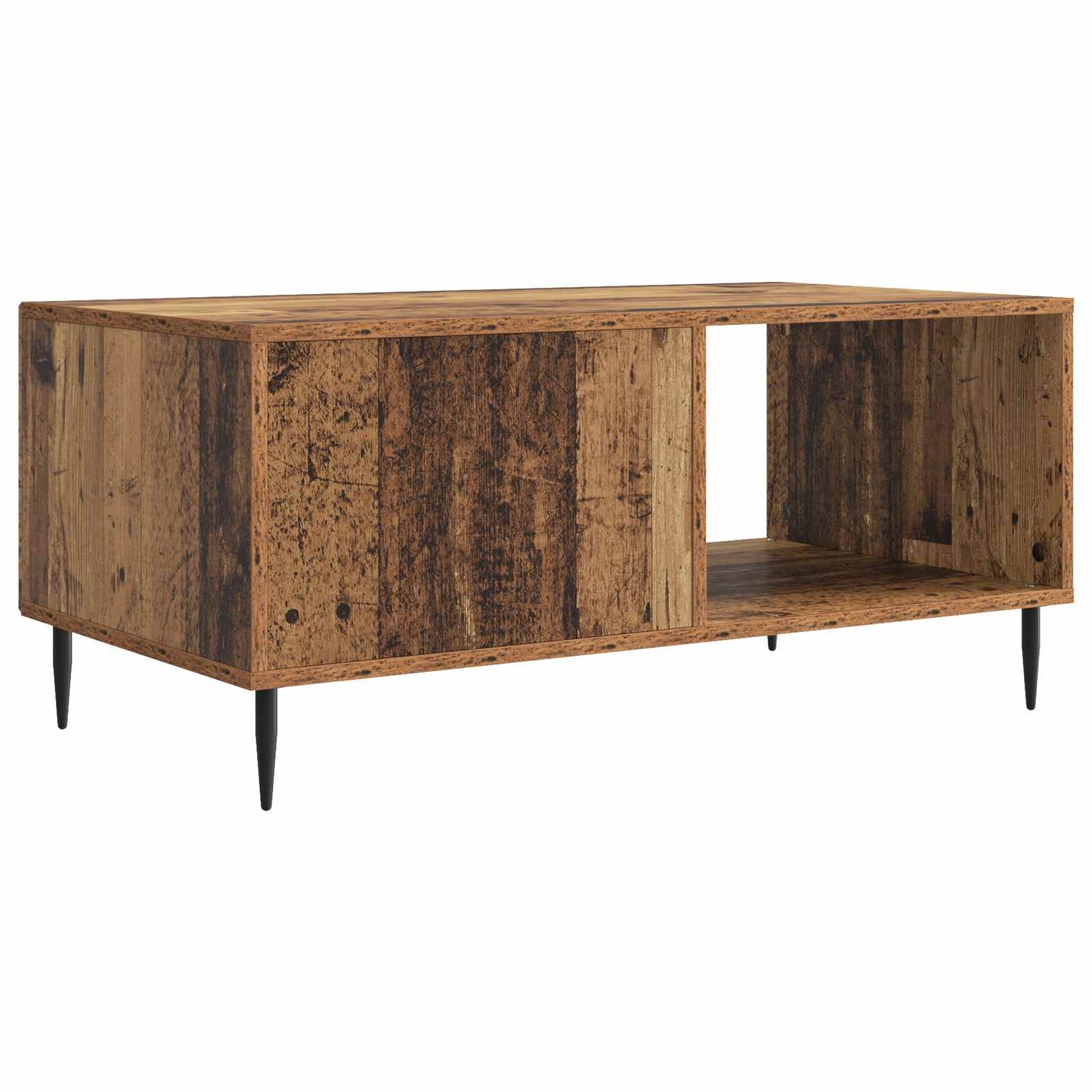 Sofabord Gammelt træ 90 x 50 x 40 cm Konstrueret træ