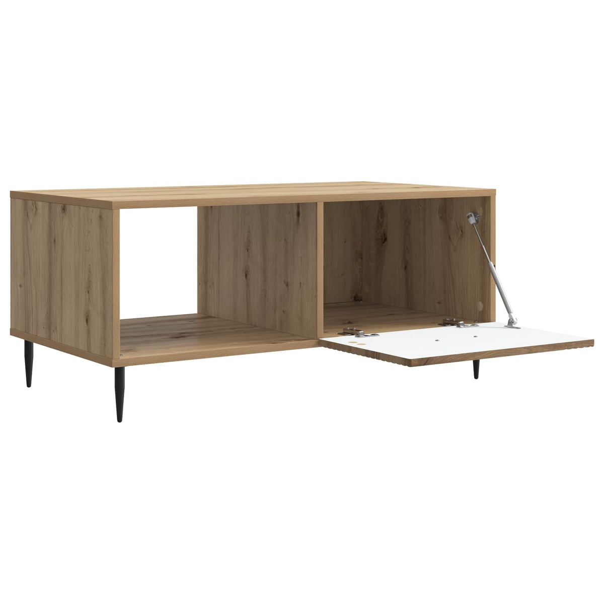 Sofabord Artisan-eg 90 x 50 x 40 cm Konstrueret træ