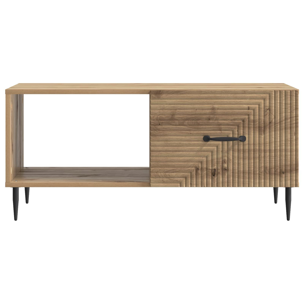 Sofabord Artisan-eg 90 x 50 x 40 cm Konstrueret træ