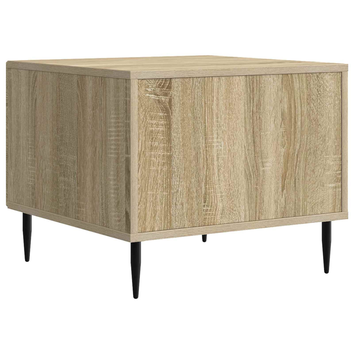Sofabord med skuffe Sonoma-eg 49 x 50 x 40 cm Konstrueret træ
