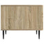 Sofabord med skuffe Sonoma-eg 49 x 50 x 40 cm Konstrueret træ