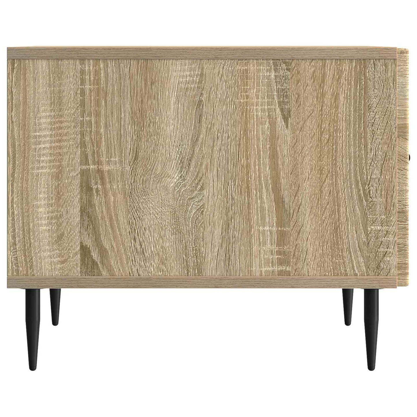 Sofabord med skuffe Sonoma-eg 49 x 50 x 40 cm Konstrueret træ