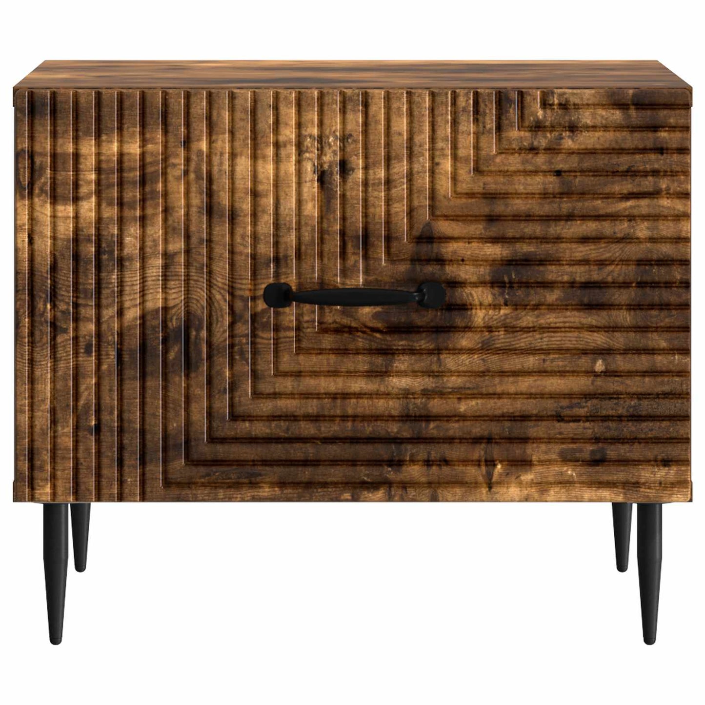 Sofabord med skuffe Røget eg 49 x 50 x 40 cm Konstrueret træ