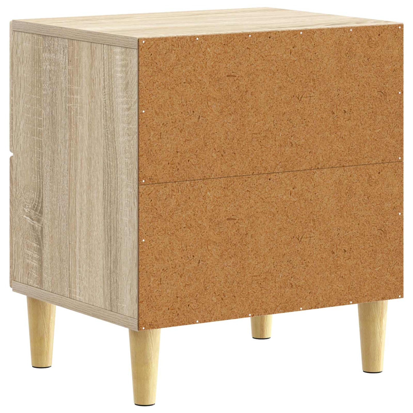 Sengebord Sonoma-eg 43 x 34,5 x 48 cm Konstrueret træ