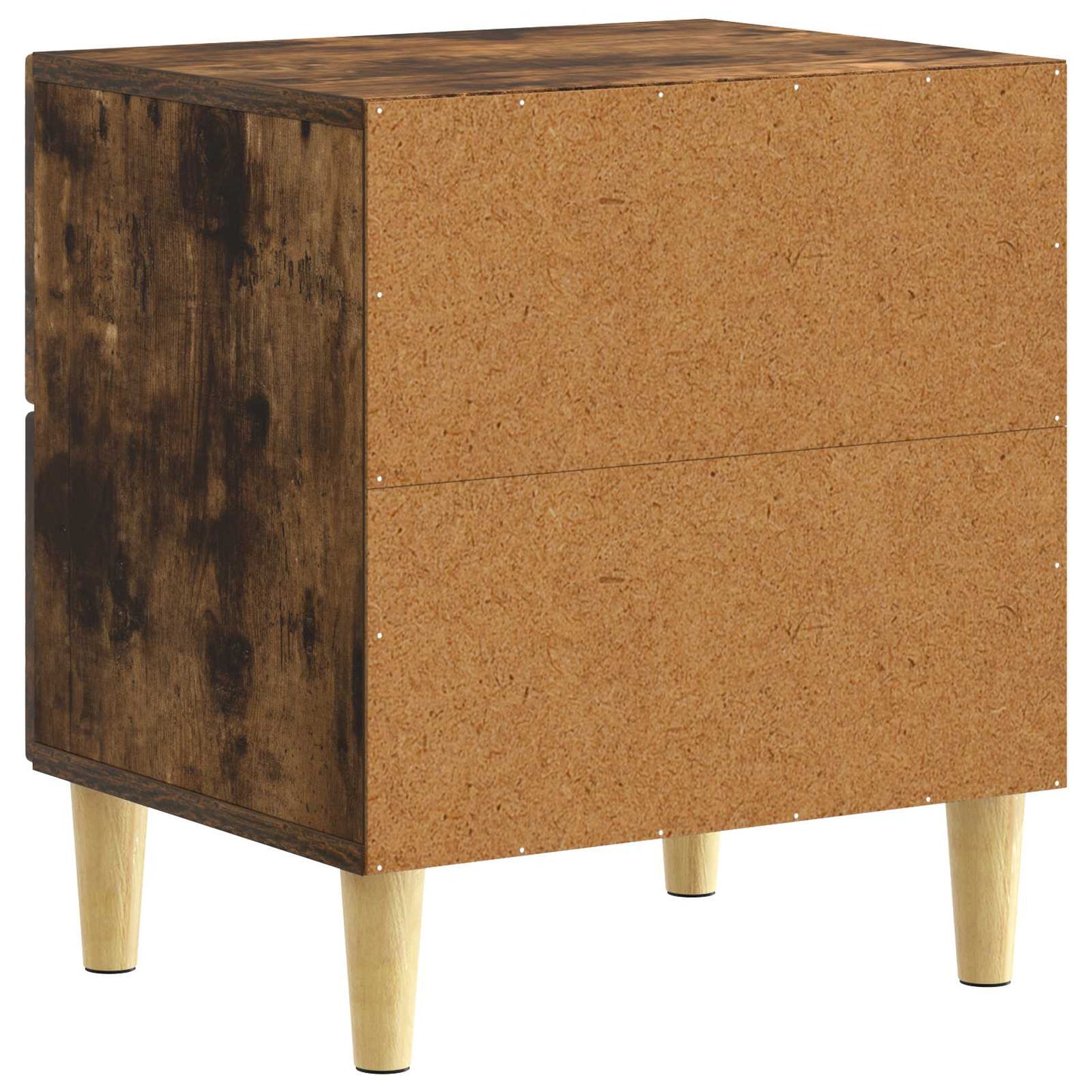 Sengebord Røget eg 43 x 34,5 x 48 cm Konstrueret træ