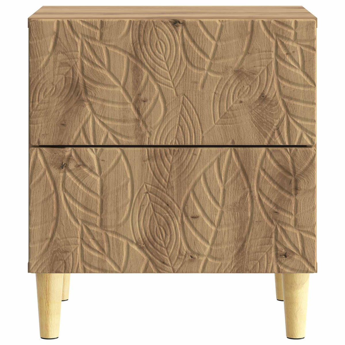 Sengebord Artisan-eg 43 x 34,5 x 48 cm Konstrueret træ