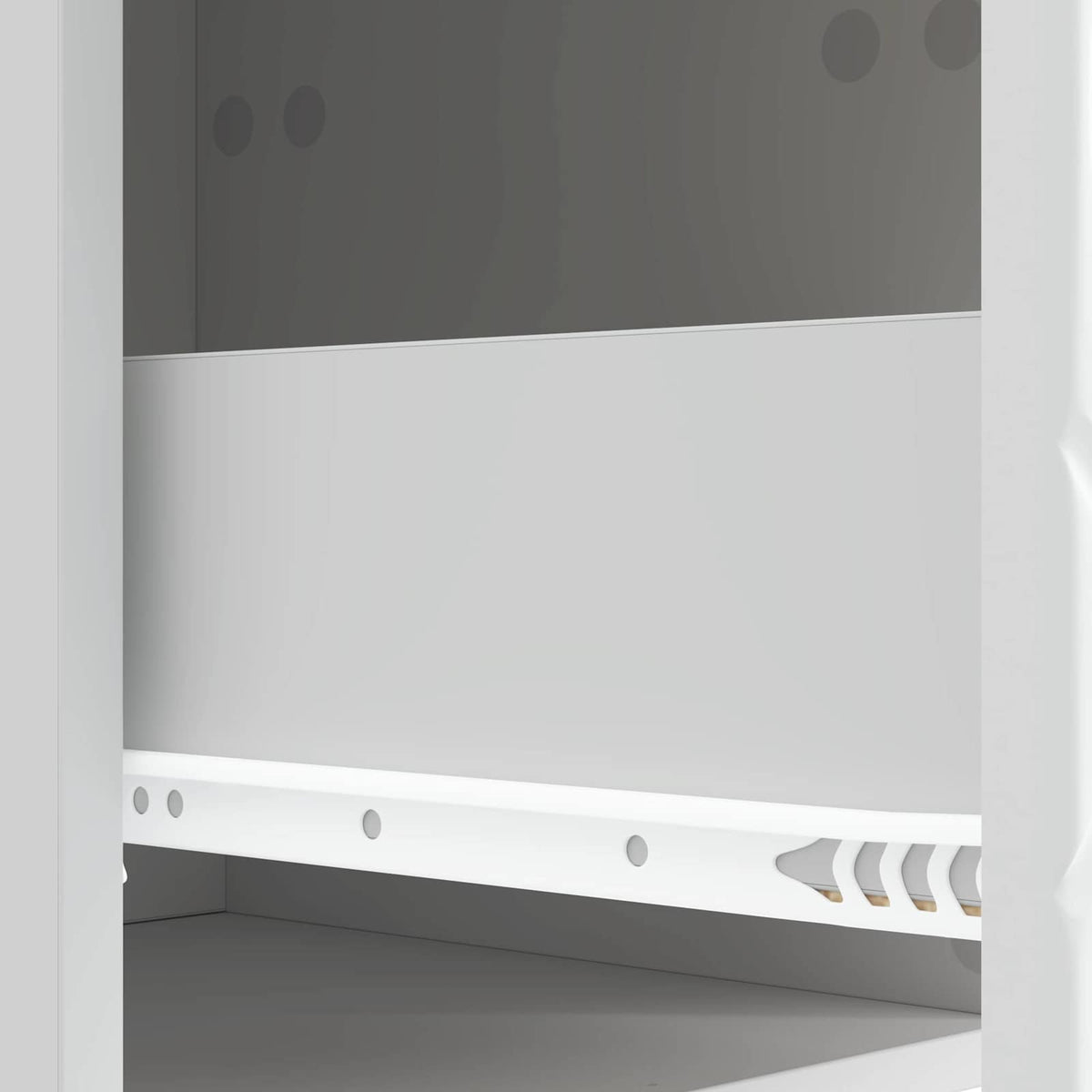 Sengebord Hvid 62 x 34,5 x 48 cm Konstrueret træ