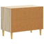 Sengebord Sonoma-eg 62 x 34,5 x 48 cm Konstrueret træ