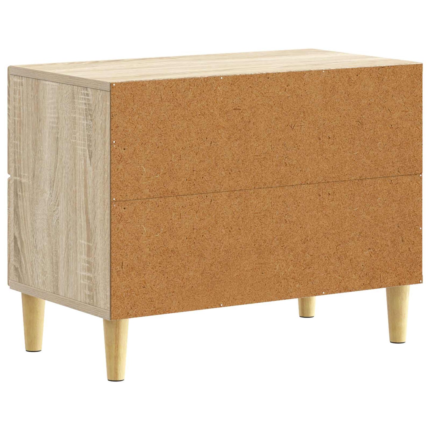 Sengebord Sonoma-eg 62 x 34,5 x 48 cm Konstrueret træ