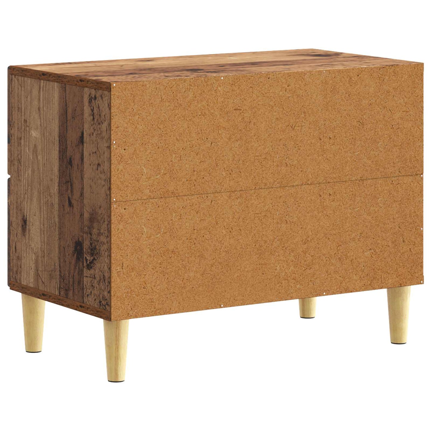 Sengebord Gammelt træ 62 x 34,5 x 48 cm Konstrueret træ