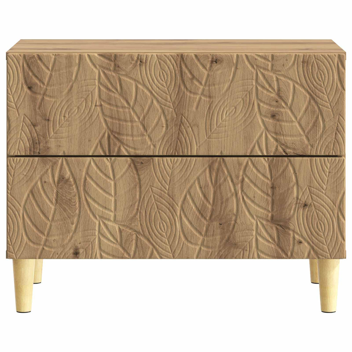 Sengebord Artisan-eg 62 x 34,5 x 48 cm Konstrueret træ