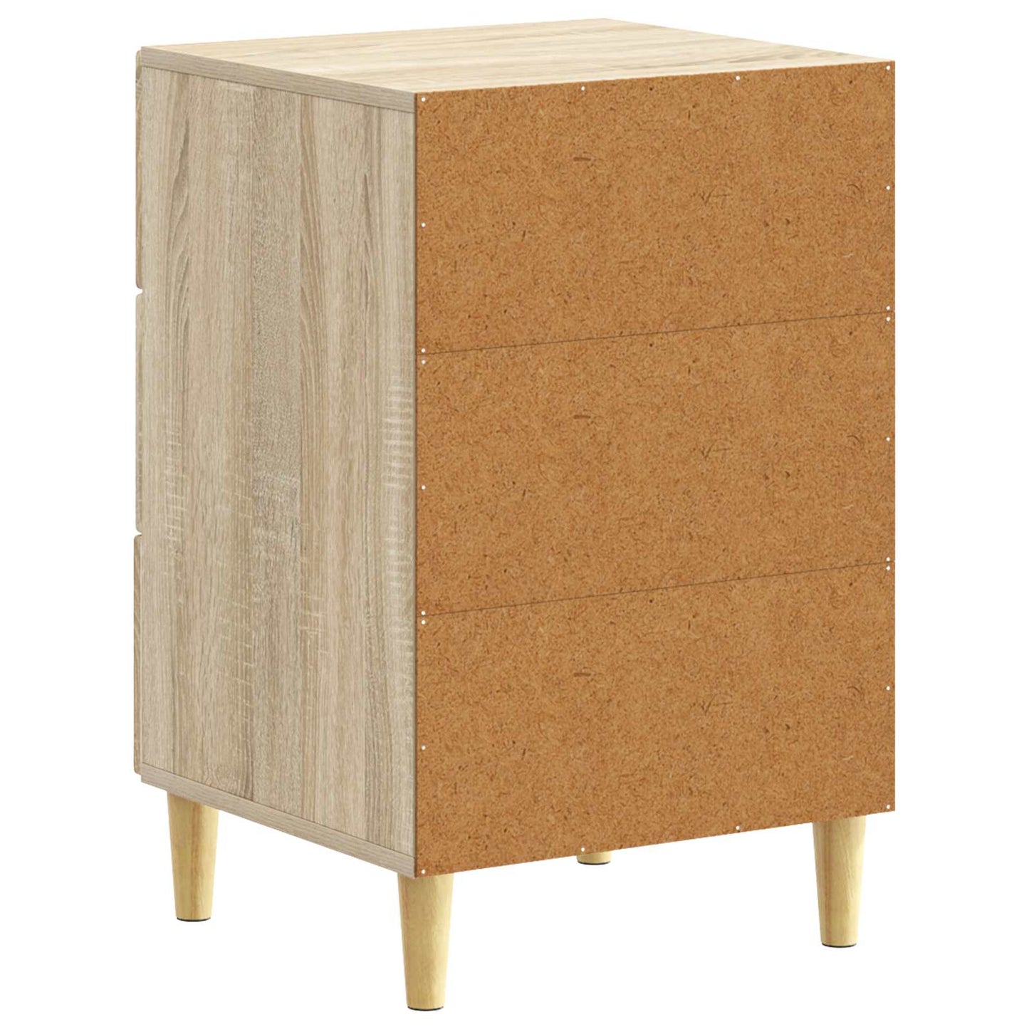 Sengebord Sonoma-eg 43 x 39,5 x 66,5 cm Konstrueret træ
