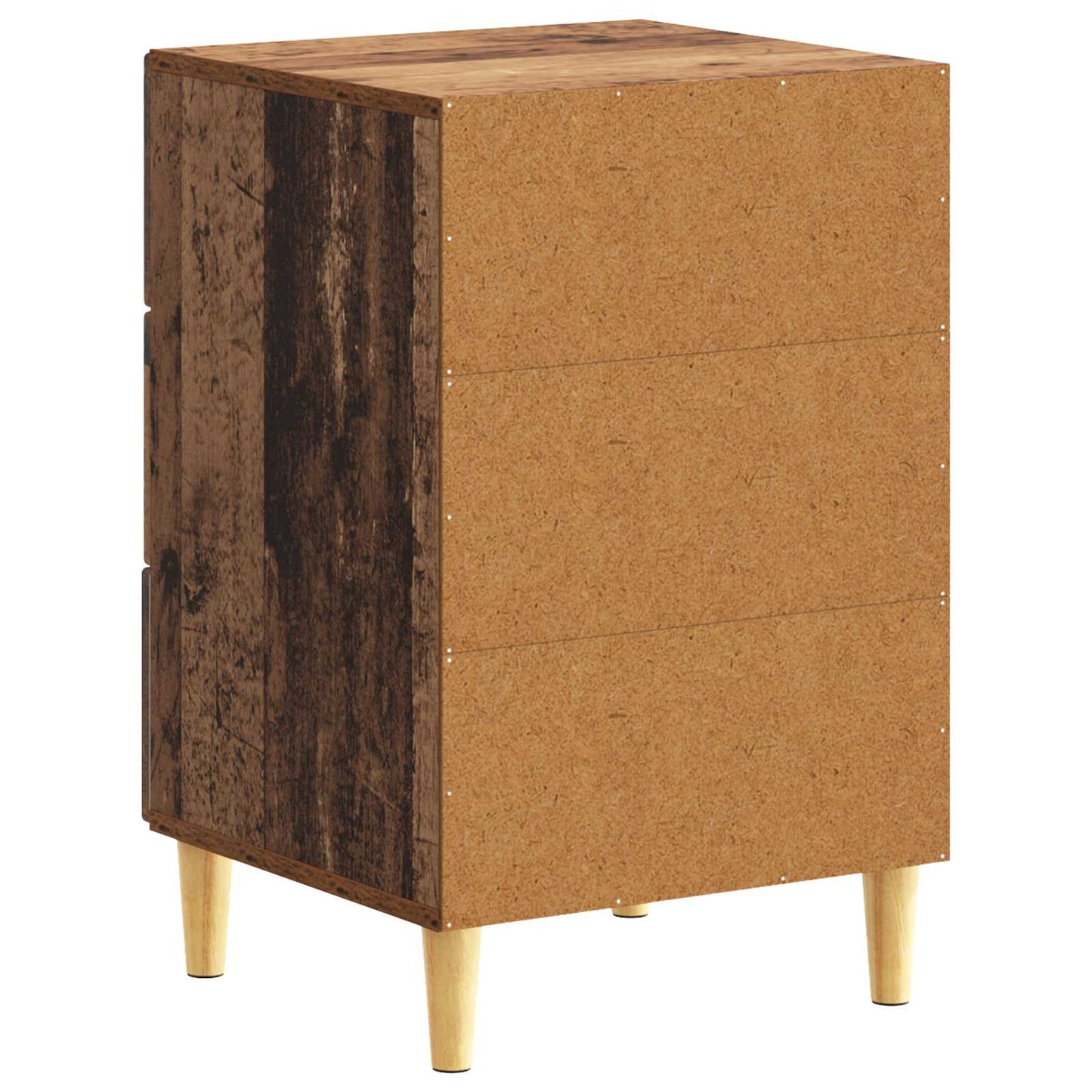 Sengebord Gammelt træ 43 x 39,5 x 66,5 cm Konstrueret træ